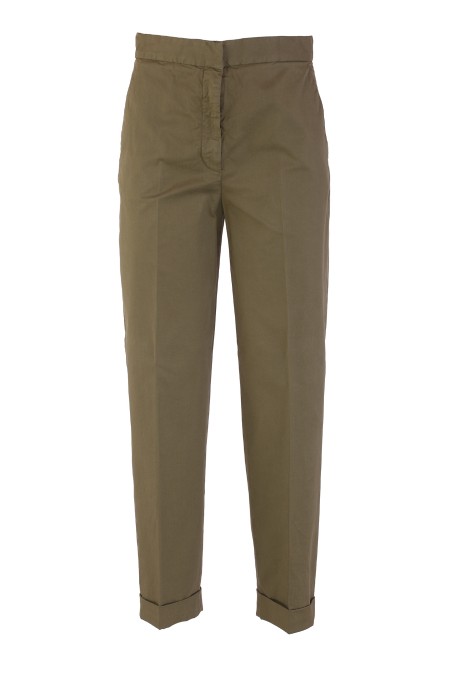 Shop ANTONELLI  Trousers: Antonelli "Sesamo" cotton trousers.
Straight cut.
Composition: 98% cotton, 2% elastane.
Made in Italy.. SESAMO L8738 123P-315
